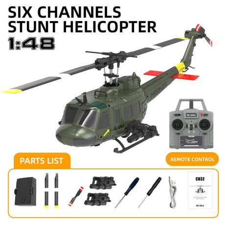 RC ERA C032 UH1 Green - RC Helikopter