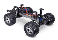 [Motor] Traxxas Stampede XL-5 - kaportasız şasi, batarya, ESC ve amortisör detayı