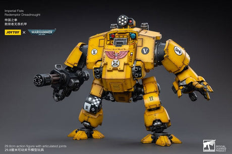 JoyToy Action Figure Warhammer 40K Imperial Fists Redemptor Dreadnought Lagos Gunthatoz