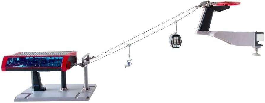 Jägerndorfer 1:32 JC84391 Model Teleferik + 2 Kabin/Chairlift