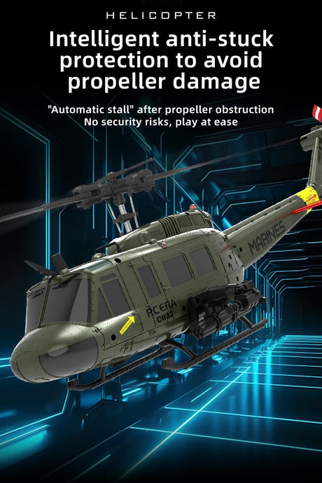 RC ERA C032 UH1 Green - RC Helikopter