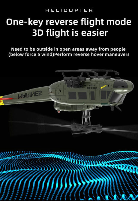 RC ERA C032 UH1 Green - RC Helikopter