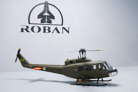 Roban 470 UH-1D RTF Scale RC Helikopter - görünüm 4