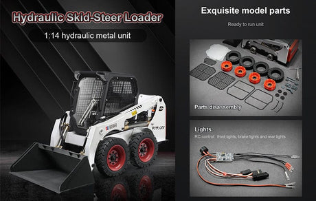 1/14 Bobcat Skid Steer Yükleyici - Hidrolikli