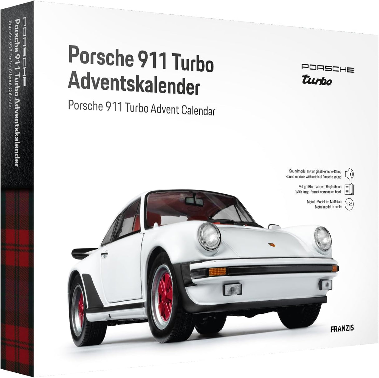 Franzis 1/24 Porsche 911 Turbo Advent Calendar