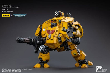 JoyToy Action Figure Warhammer 40K Imperial Fists Redemptor Dreadnought Lagos Gunthatoz
