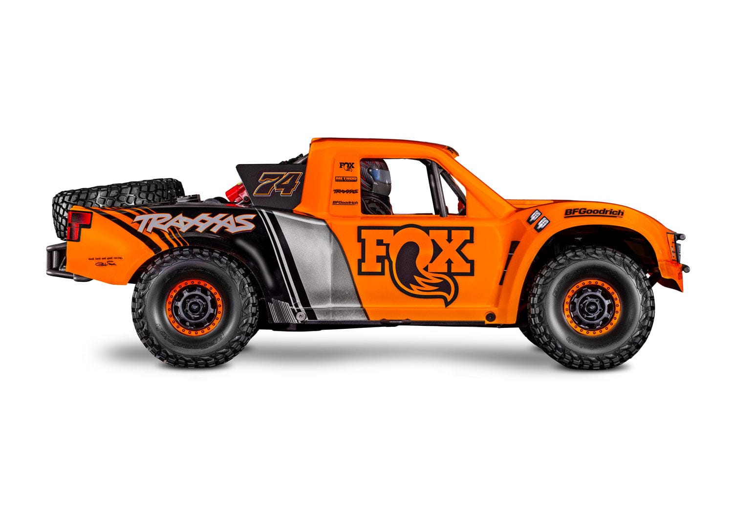 [Dış] Traxxas UDR - turuncu Fox sürümü stüdyo yan profil