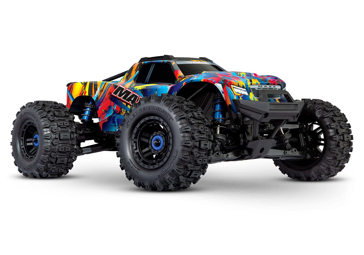 [Dış] Traxxas Wide Maxx - RnR gövde 3qtr önden stüdyo