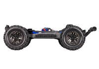 [Motor] Traxxas Stampede VXL-3S - Şasi yan profil amortisörler ve elektronik kasa görünümü