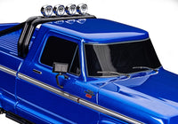 [Detay] Traxxas F-150 Ranger - kabin tavanı ışık çubuğu ve cam yakın