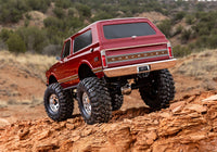 [Action] Traxxas K5 Blazer Combo - kırmızı gövde çölde arka açı