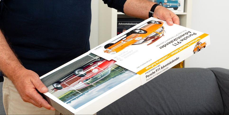 Franzis 1/43 Porsche 911 Surfboard Special Edition Advent Calendar