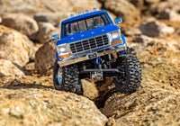 [Action] Traxxas TRX-4M F150 - Mavi kamyonet kayalık arazide kaya tırmanışı