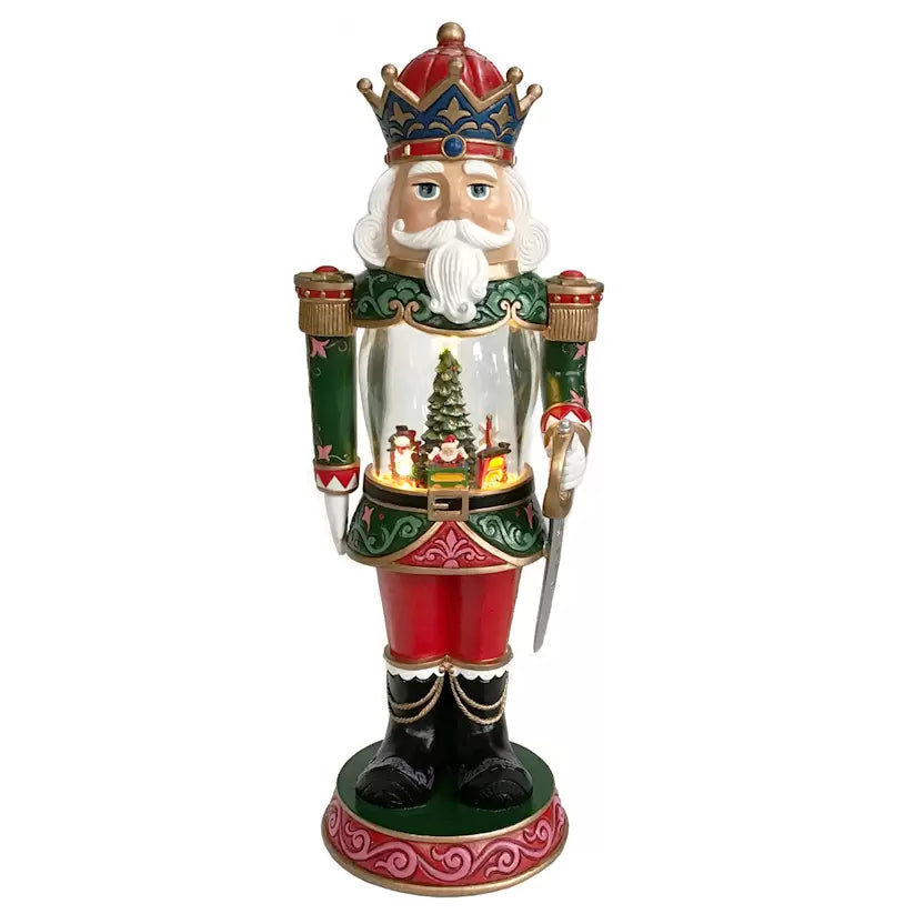 New Year Stories Nutcracker w/ Carousel Body - 40 CM