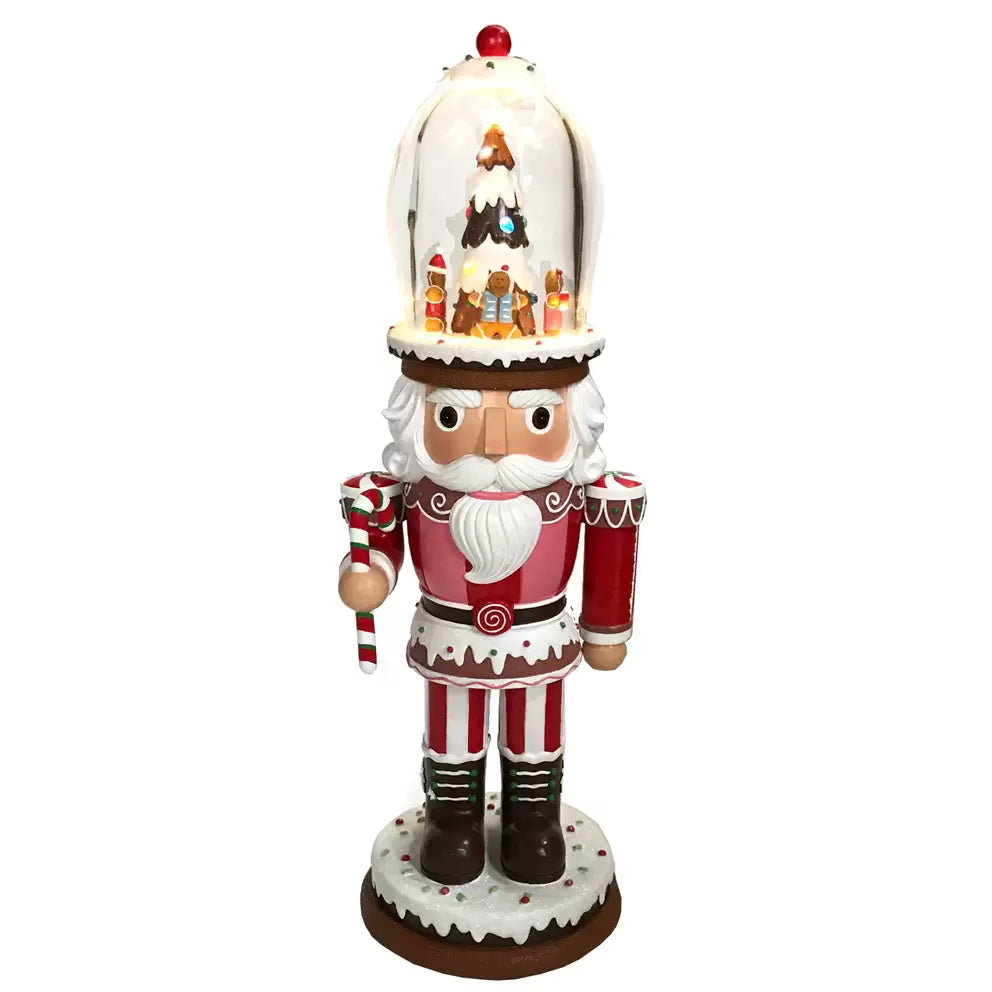 New Year Stories Nutcracker w/ Cookie Hat - 42 CM