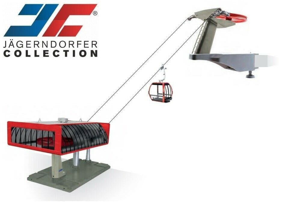 Jägerndorfer D-Line Teleferik + 1 adet Kabin  1:32