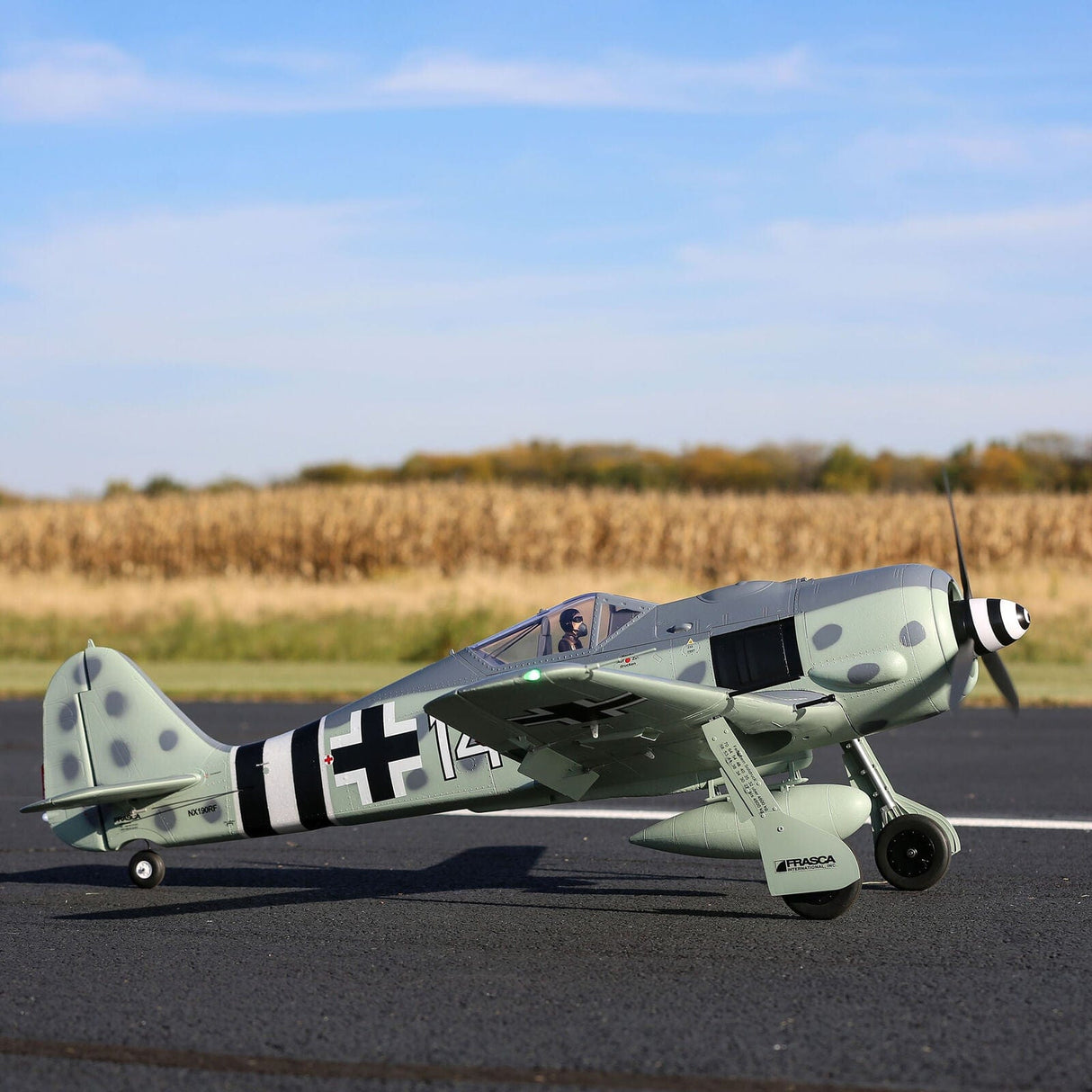 E-flite Focke-Wulf Fw 190A 1.5m Smart BNF Basic AS3X & SAFE Select