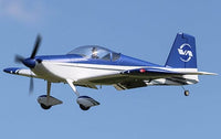 [Havada] E-Flite RV-7 1.1m - Mavi gökyüzünde iniş takımı açık uçuş
