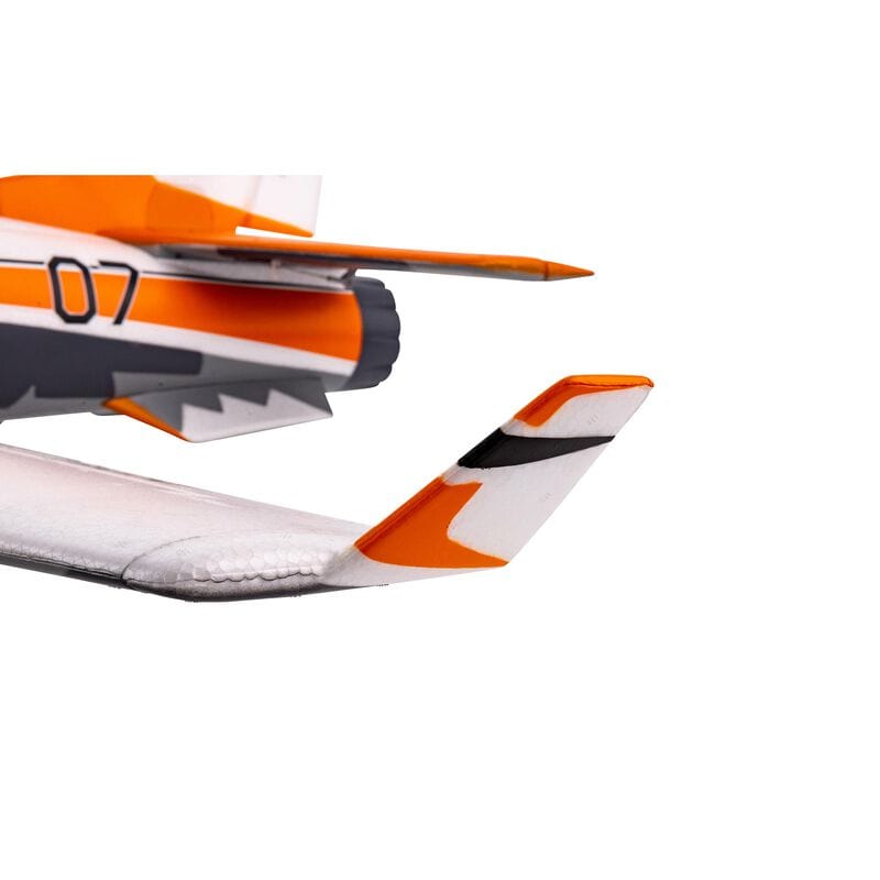 [Detay] E-flite Viper 70mm EDF Jet - Kuyruk bölümü yakın çekim, kanatçık ve 07 numarası