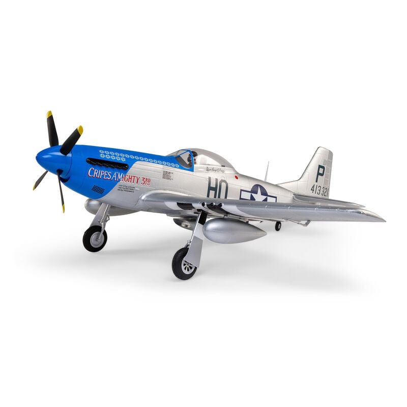 P-51D Mustang 1.2m BNF Basic with AS3X and SAFE Select “Cripes A’Mighty 3rd”