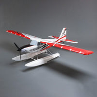 [Dış] E-flite Turbo Timber Evolution 1.5m - stüdyo sol 3/4 görünüm, su iniş takımı ile
