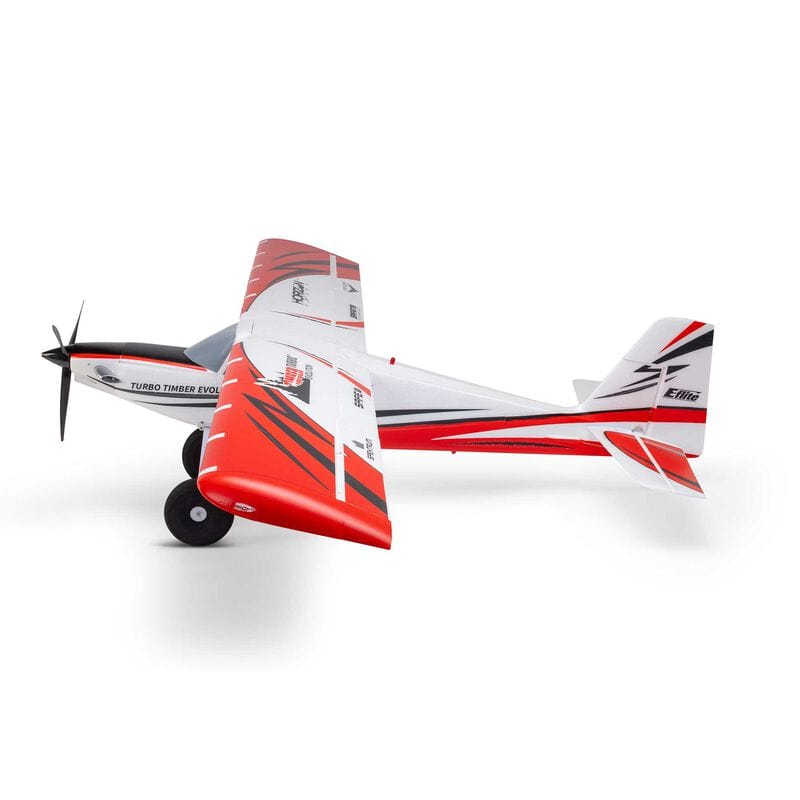 [Dış] E-flite Turbo Timber Evolution 1.5m - stüdyo 3/4 arka görünüm, kara takımı