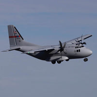 [Havada] E-flite EC-1500 Twin 1.5m - Gökyüzünde sağ yandan uçuş görünümü
