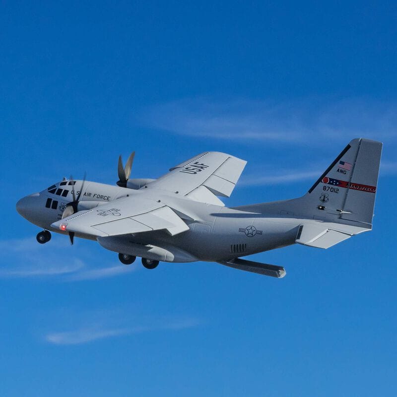 [Havada] E-flite EC-1500 Twin 1.5m - Açık havada yandan uçuş görünümü