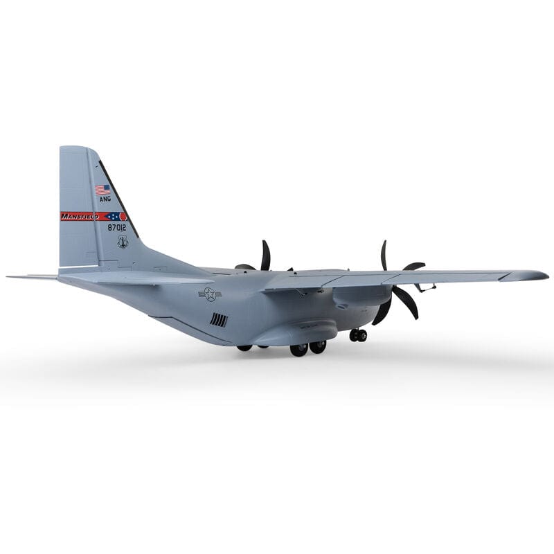 [Dış] E-flite EC-1500 Twin 1.5m - Stüdyo çekimi, sağ arka açıdan görünüm