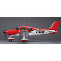 [Dış] E-Flite Cirrus SR22T 1.5m - Stüdyo yan profil pervane hareketli