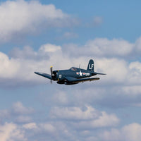 [Havada] E-flite F4U-4 Corsair 1.2m - Bulutlar arasında yatay seyir uçuşu