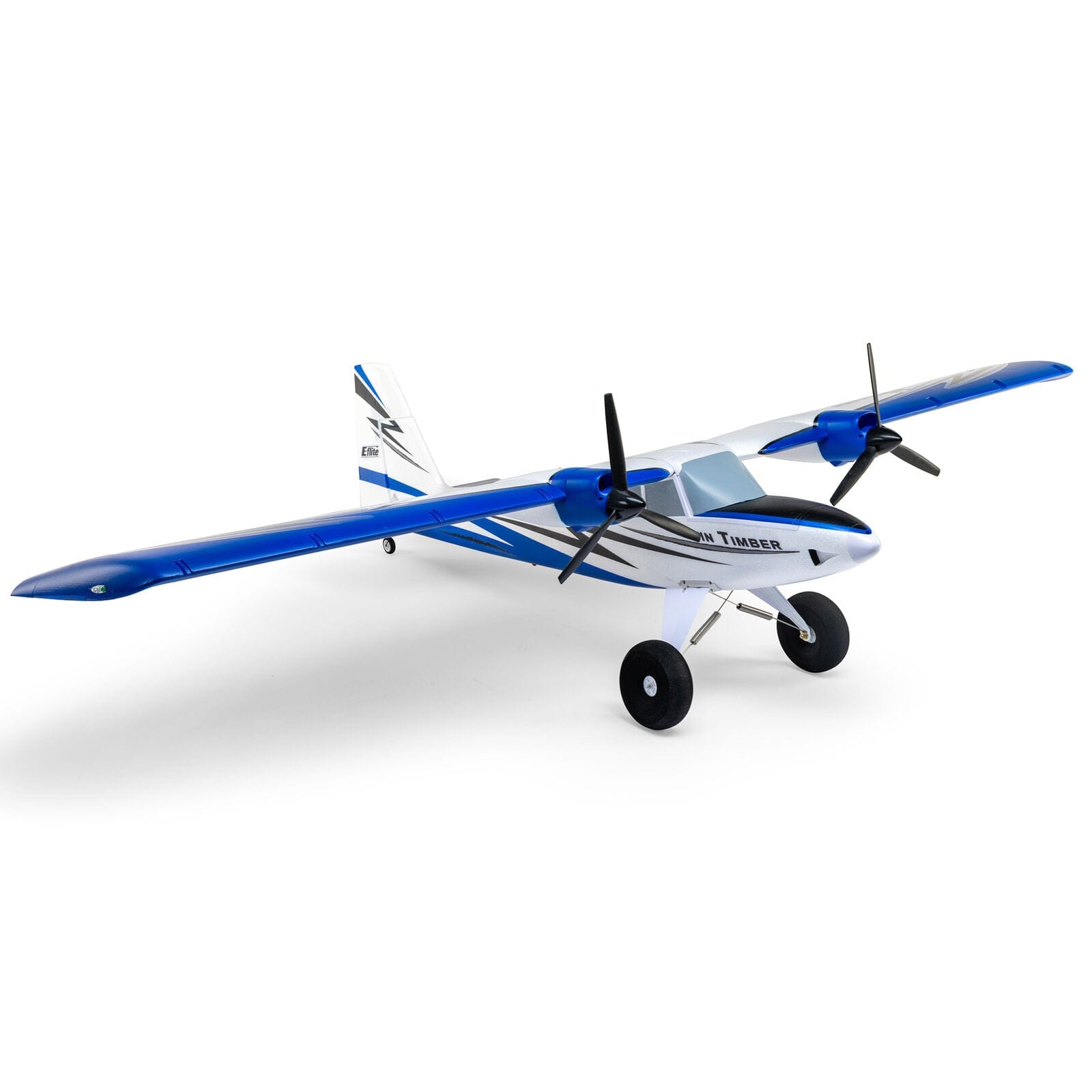 [Dış] E-Flite Twin Timber 1.6m - Stüdyo 3/4 ön sol görünüm