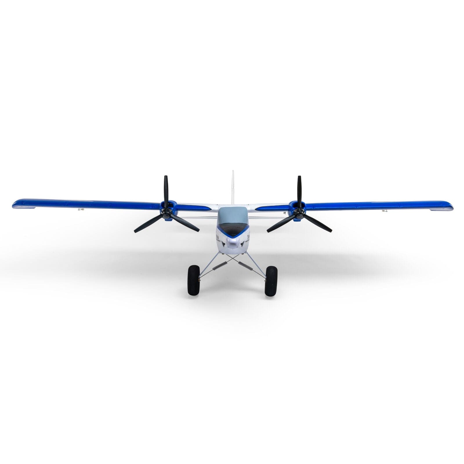 [Boyut] E-Flite Twin Timber 1.6m - Önden ikiz motor ve kanat açıklığı tam görünüm