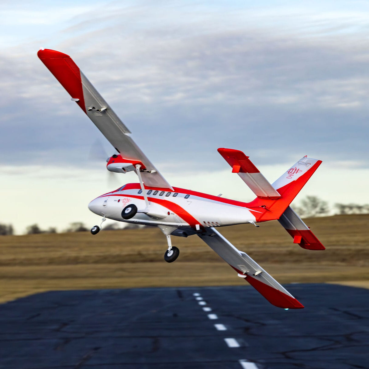 E-flite DHC-6 Twin Otter 1.4m BNF Basic - RC Çift Motorlu Uçak