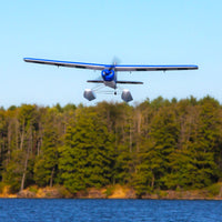 [Havada] E-Flite Valiant 1.3m BNF Basic - Şamandıralı, göl üzerinde önden yaklaşma
