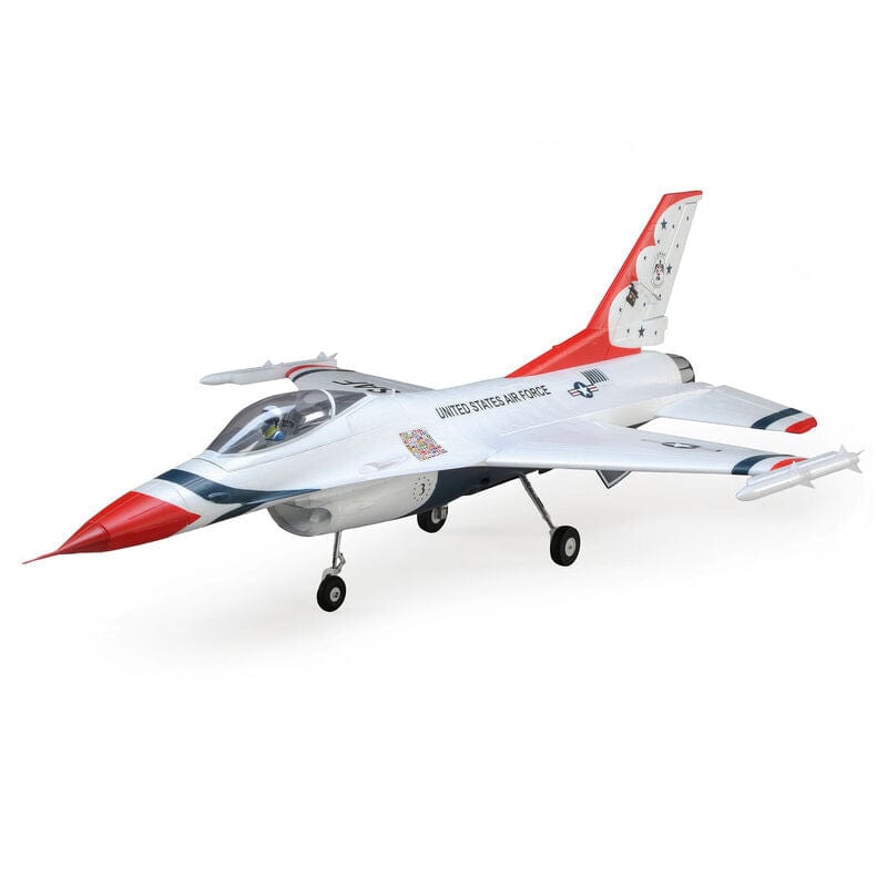 E-flite F-16 Thunderbirds 70mm EDF Jet BNF Basic - AS3X / SAFE Select