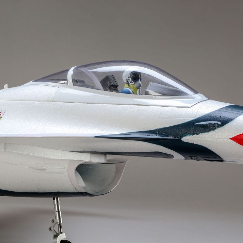 E-flite F-16 Thunderbirds 70mm EDF Jet BNF Basic - AS3X / SAFE Select