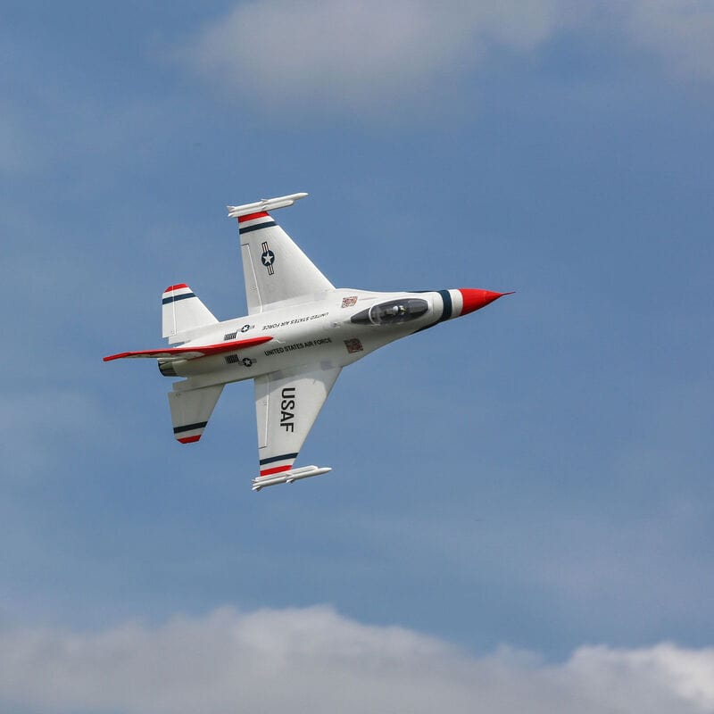 E-flite F-16 Thunderbirds 70mm EDF Jet BNF Basic - AS3X / SAFE Select