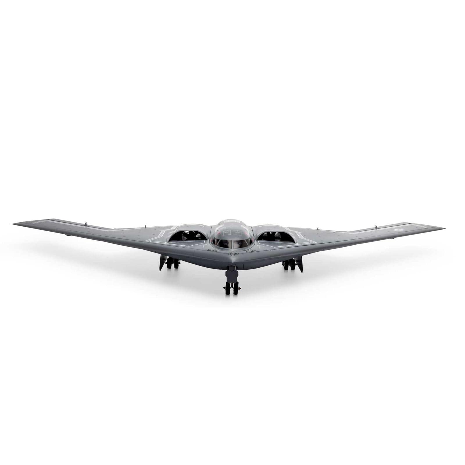 [Boyut] E-flite Micro B-2 Spirit Twin 30mm EDF - Önden tam kanat açıklığı görünümü