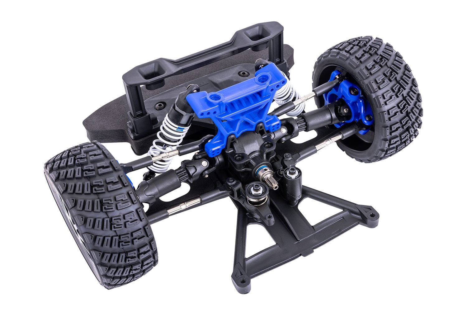 [Motor] Traxxas Fiesta Rally Combo - bellcrank direksiyon, amortisör ve aktarma şaftı yakın çekim