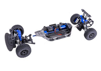 [Motor] Traxxas Fiesta Rally Combo - modüler şasi patlamış görünüm, motor süspansiyon ve ESC
