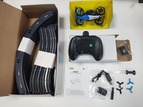 Wowitoys H4827 Bounce Racer Track Drone - kutu içeriği (mavi)