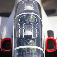 [Detay] Hangar 9 Hawk T-45 ARF - Kokpit üstten görünüm, çift pilot figürü
