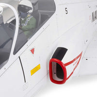 [Detay] Hangar 9 Hawk T-45 ARF - Hava girişi ve pilot figürü yakından