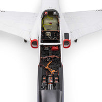 [Motor] Hangar 9 Hawk T-45 ARF - Gövde içi elektronik ve kablolama üstten görünüm
