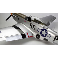 [Detay] Hangar 9 P-51D Mustang 60cc ARF 89" - kokpit bölgesi ve gövde işaretleri yakın çekim