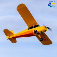[Havada] HobbyZone Champ RTF SAFE — mavi gökyüzünde tırmanış uçuşu