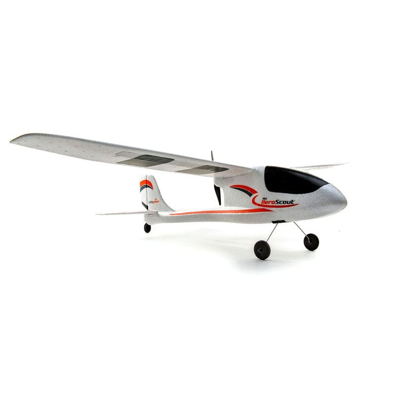 [Dış] HobbyZone Mini AeroScout RTF - Önden görünüm, kanat açıklığı