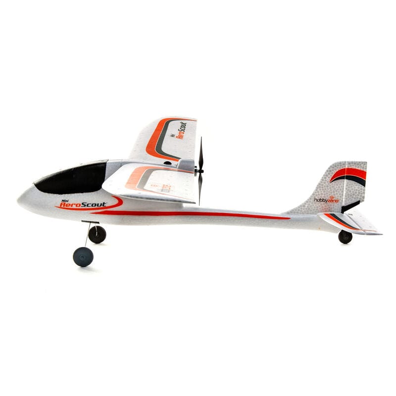[Dış] HobbyZone Mini AeroScout RTF - Arkadan görünüm, kuyruk detayı