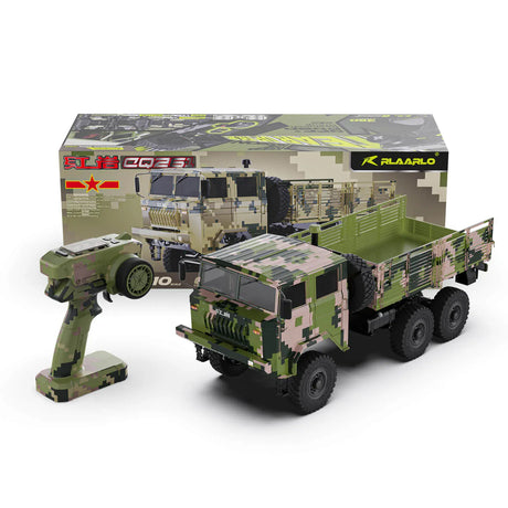 Rlaarlo HongYan HY6 1/10 6X6 Brushed RTR - RC Askeri Kamyon
